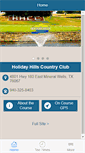 Mobile Screenshot of holidayhillscc.com